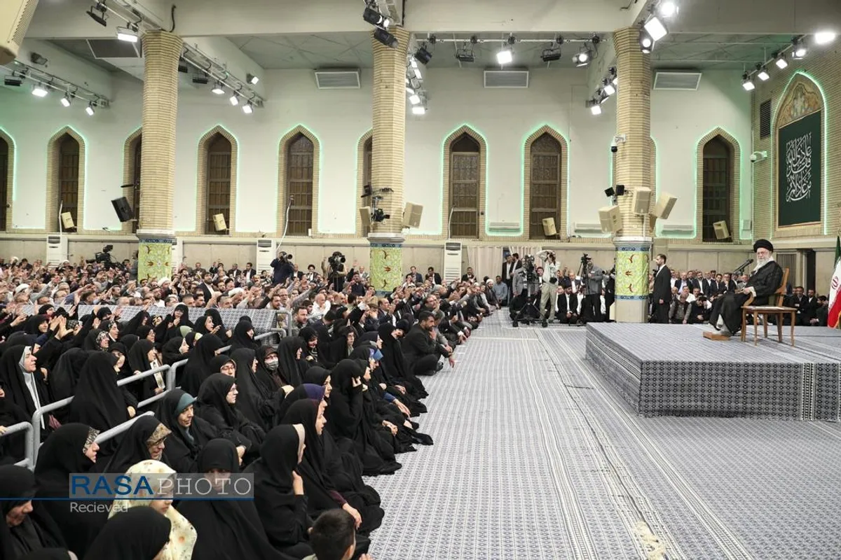دیدار معلمان با رهبر معظم انقلاب