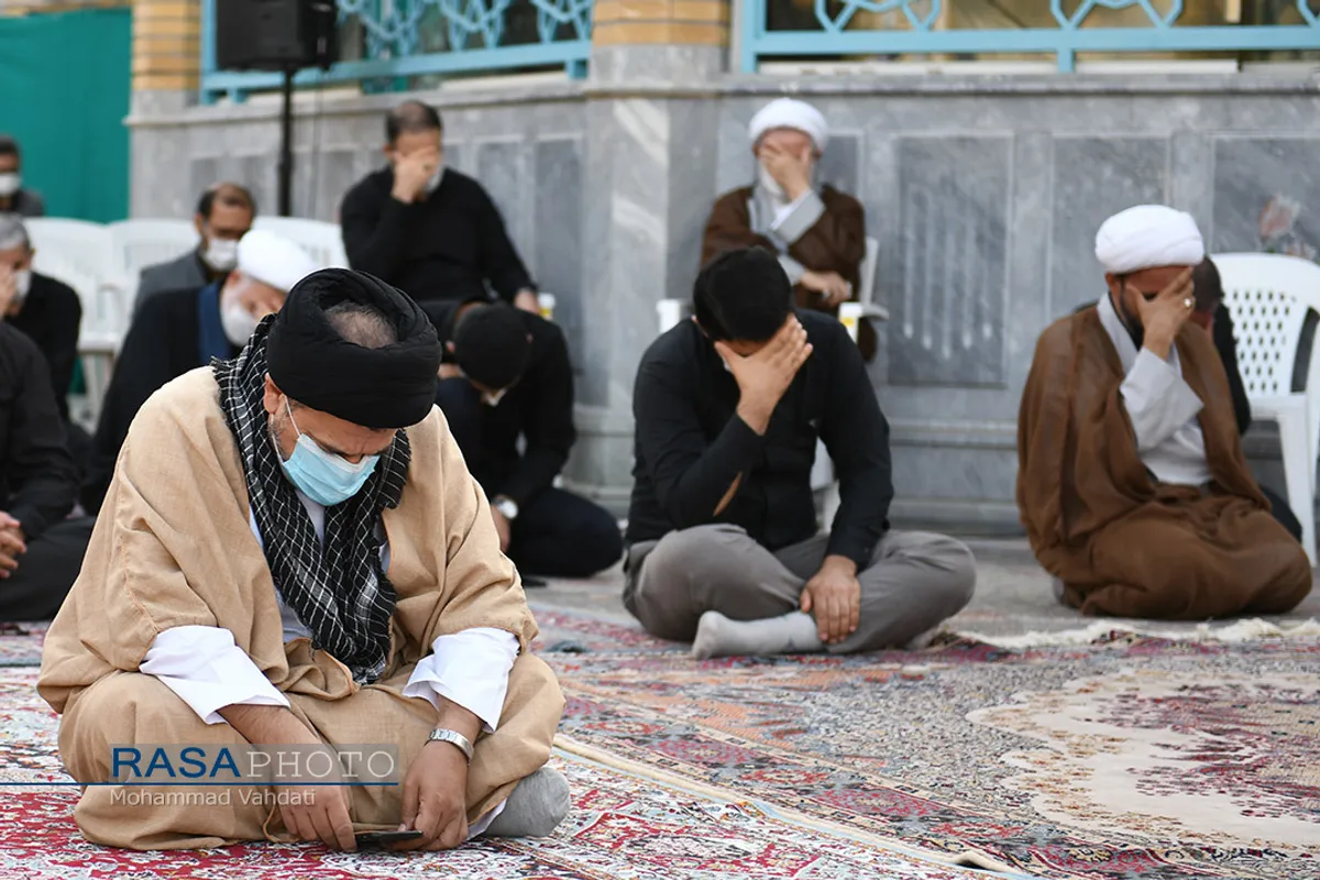 مراسم عزاداری دهه اول محرم در جامعة الزهرا