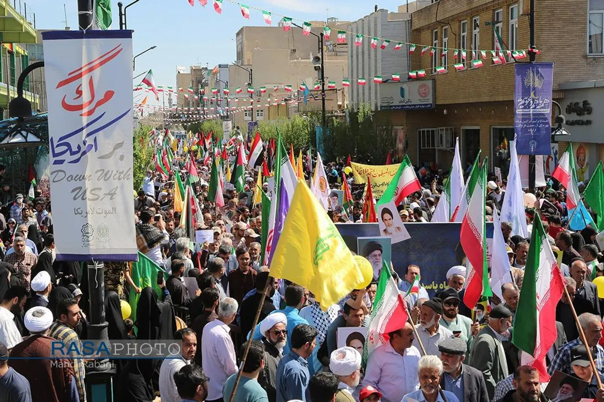 راهپیمایی باشکوه روز قدس در قم