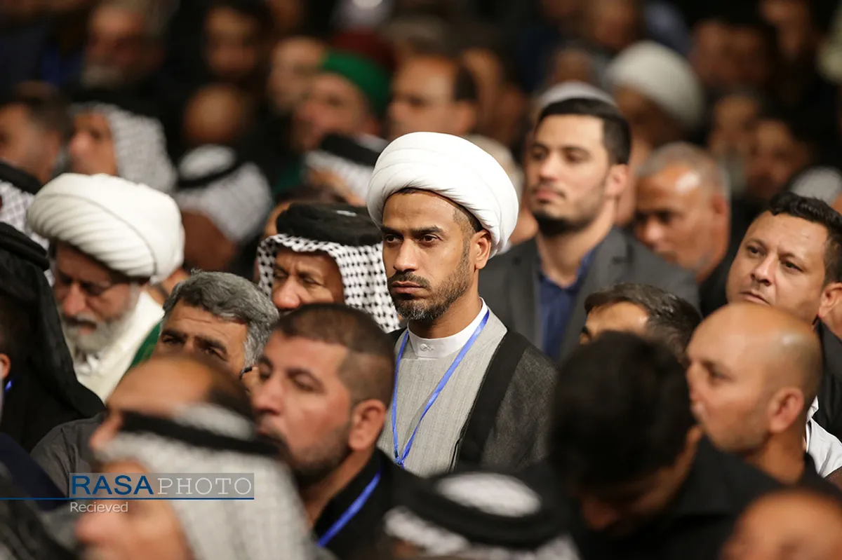 دیدار جمعی از موکب&zwnj;داران عراقی با مقام معظم رهبری