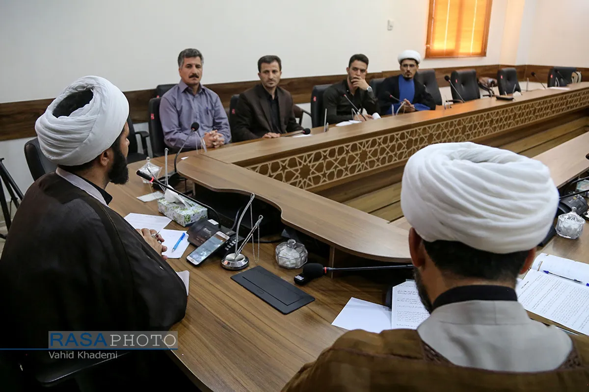 نشست بنیاد عفاف حجاب خراسان شمالی ویژه مداحان&lrm;