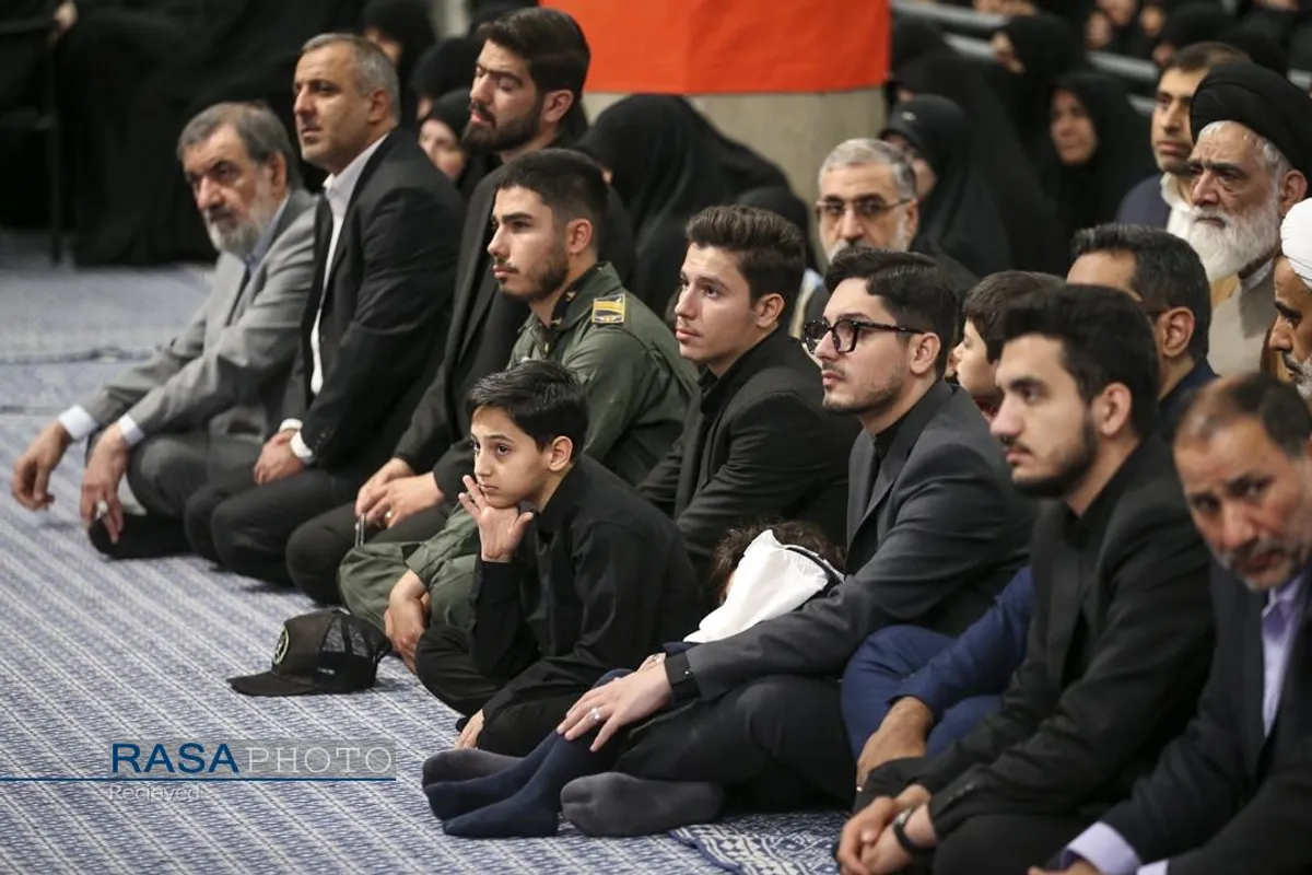 مراسم بزرگداشت شهید رئیسی و شهدای خدمت با حضور رهبر انقلاب