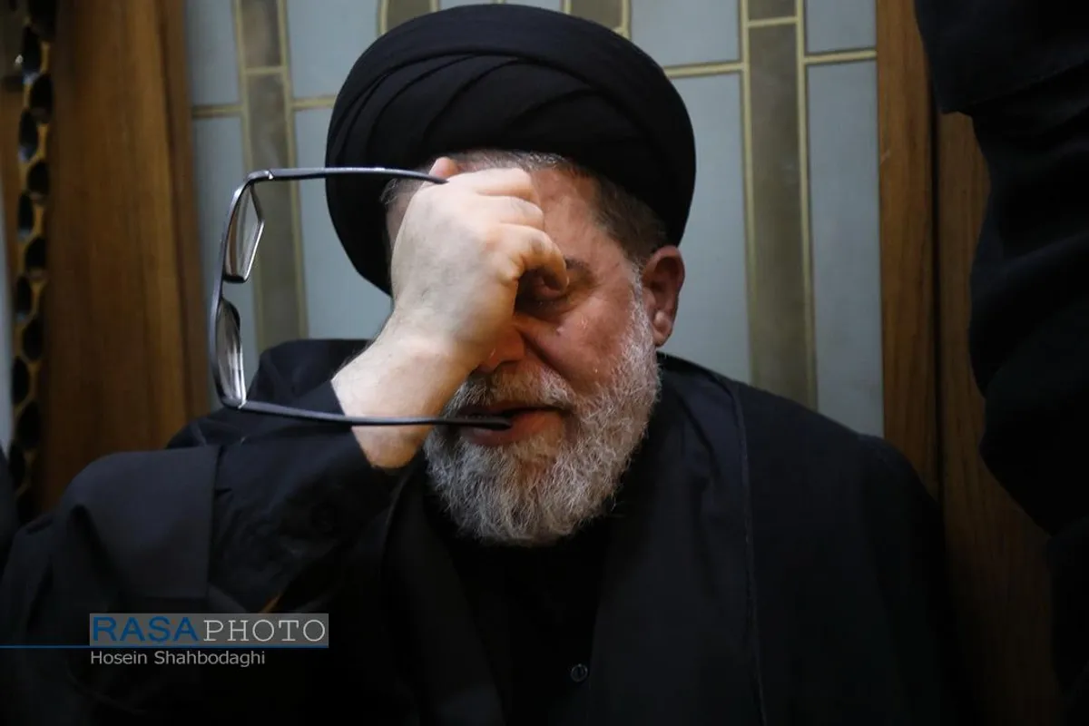 مراسم ختم همسر آیت الله شبیری زنجانی