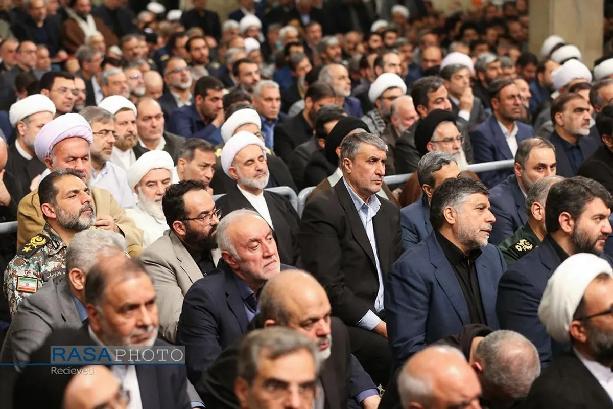 دیدار مسئولان نظام با رهبر معظم انقلاب اسلامی