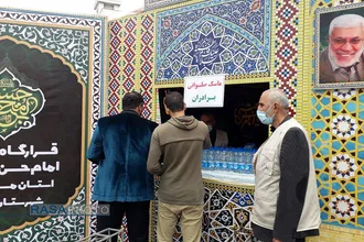 فعالیت&zwnj;های گروه جهادی امام حسن مجتبی (ع) در اربعین حسینی