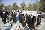 مراسم تشییع و خاکسپاری ابوالشهید حاج&zwnj;آقا عبدالله طائب