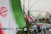 حضور پرشور مردم قم در راهپیمایی خودرویی ۲۲ بهمن