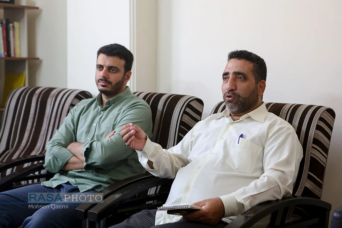 حضور مسئول بسیج رسانه در خبرگزاری رسا