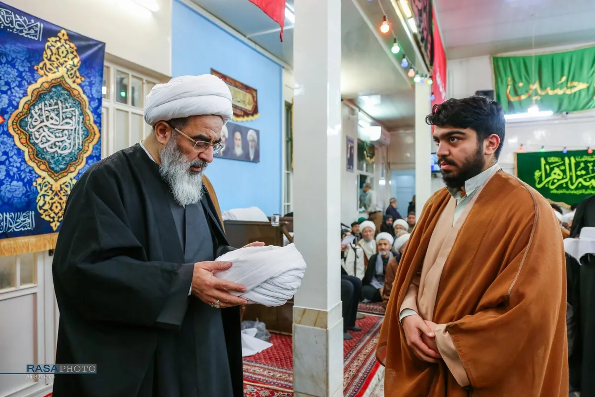 جشن سالروز میلاد حضرت زهرا (سلام&zwnj;الله&zwnj;علیها) و عمامه&zwnj;گذاری طلاب