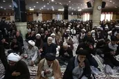 مراسم شهادت امام حسن مجتبی در مرکز فقهی ائمه اطهار برگزار شد