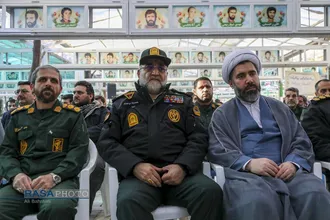 مراسم میهمانی لاله&zwnj;ها در گلزار شهدای علی بن جعفر (ع) قم
