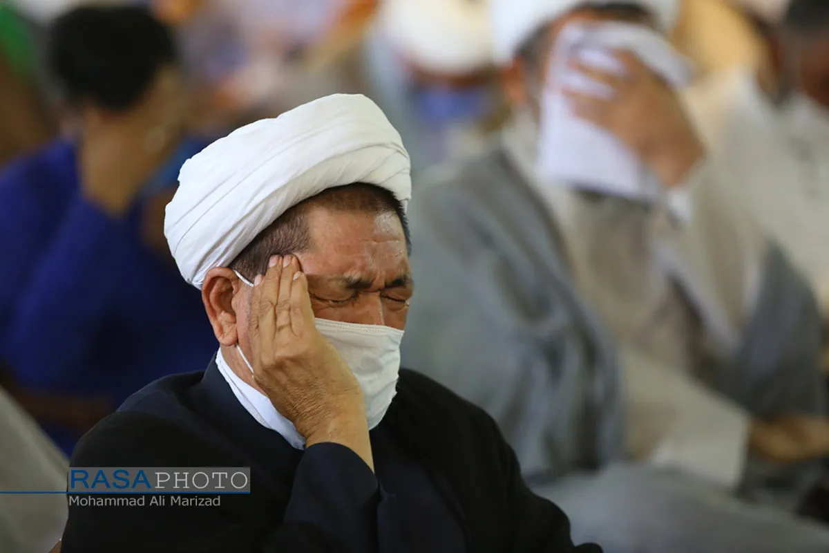 مراسم بزرگداشت شهداء افغانستان در مدرسه حجتیه قم