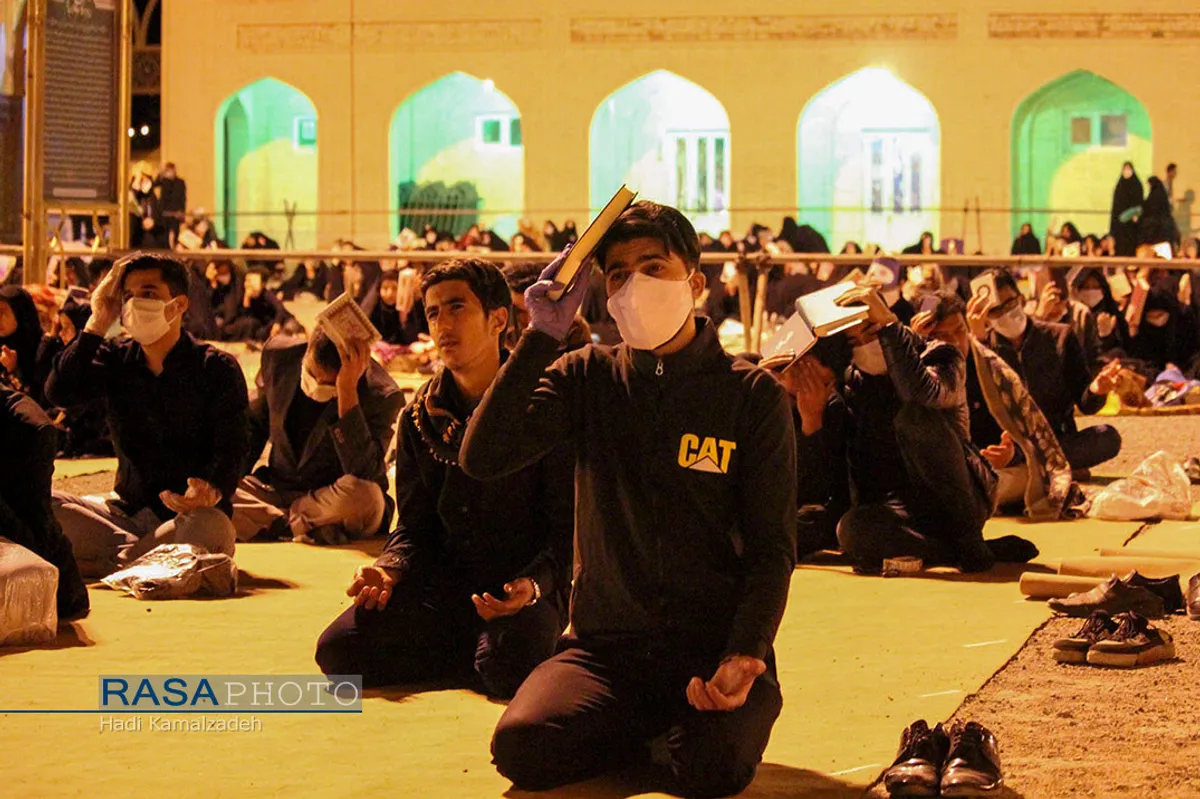 مراسم احیای شب بیست و یکم ماه مبارک رمضان در بیرجند