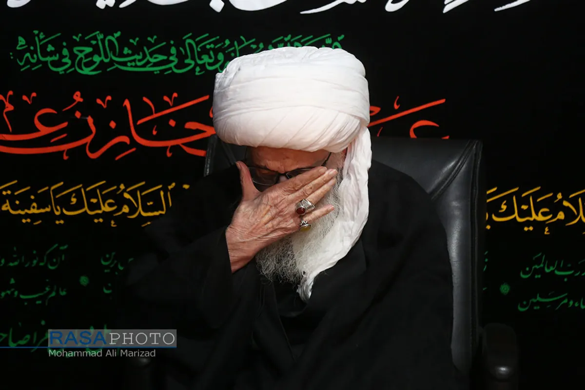 عزاداری روز شهادت حضرت امام حسن عسکری (علیه السلام) با حضور مراجع تقلید در قم