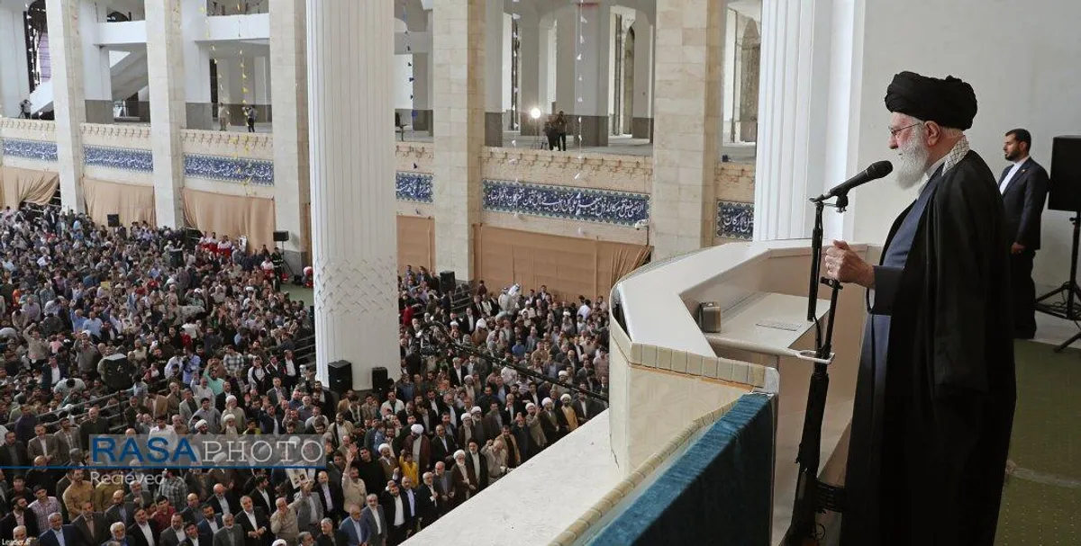 اقامه نماز عید سعید فطر به امامت رهبر معظم انقلاب