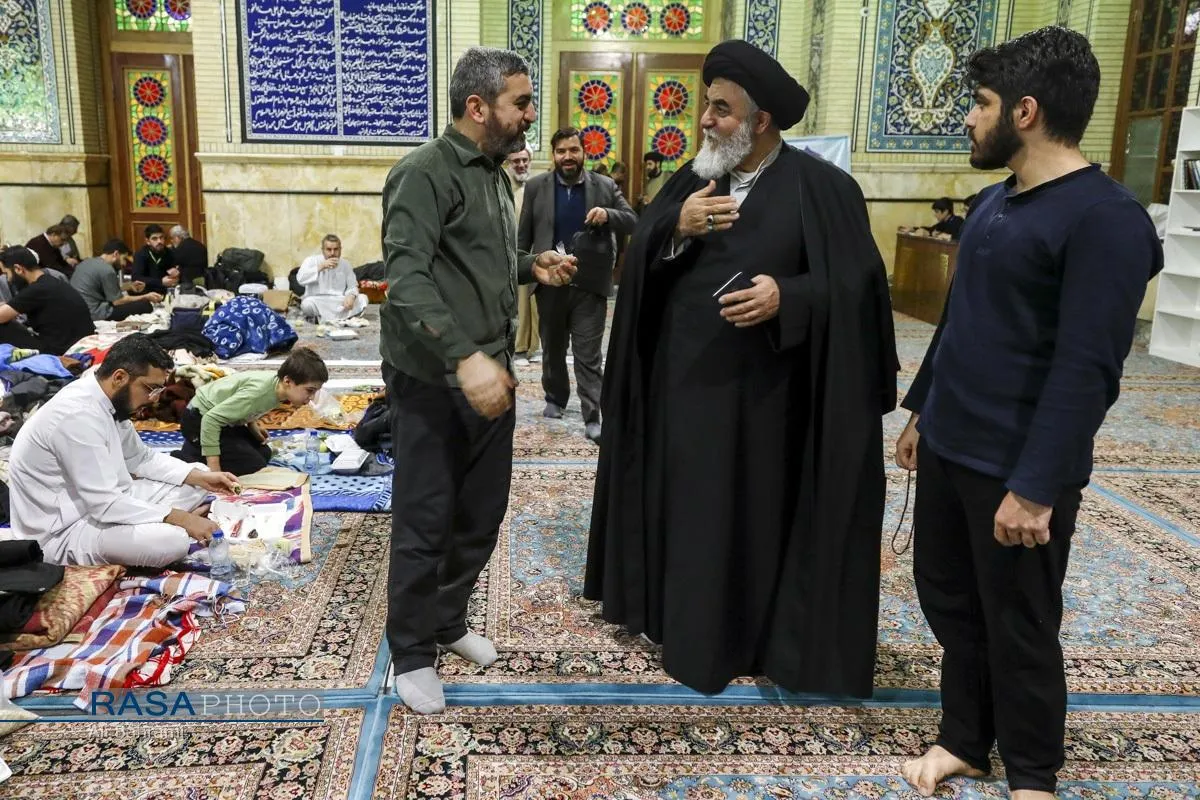 مراسم معنوی اعتکاف ۱۴۰۴ در مسجد مقدس جمکران