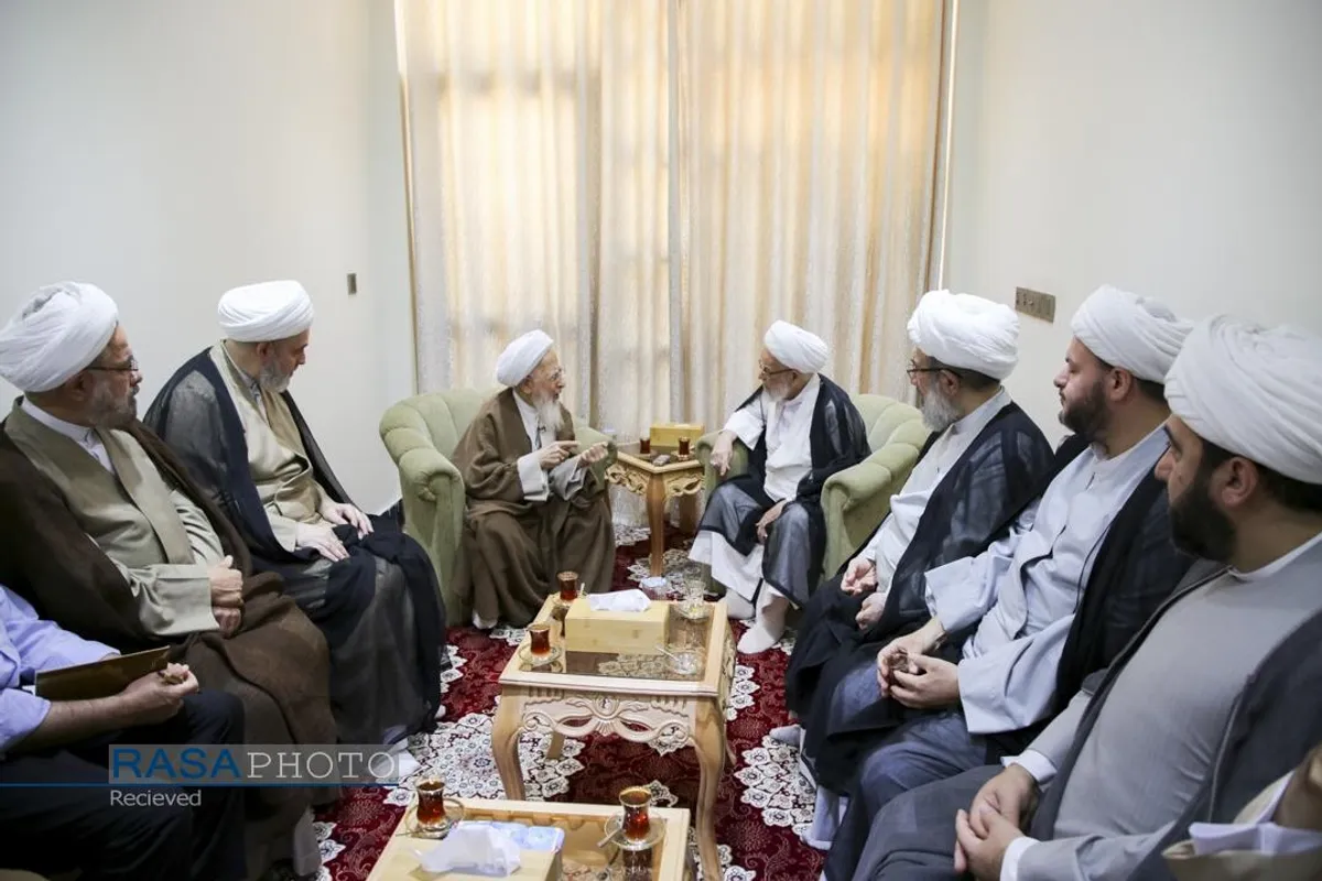 سفر حضرت آیت الله جوادی آملی به عراق