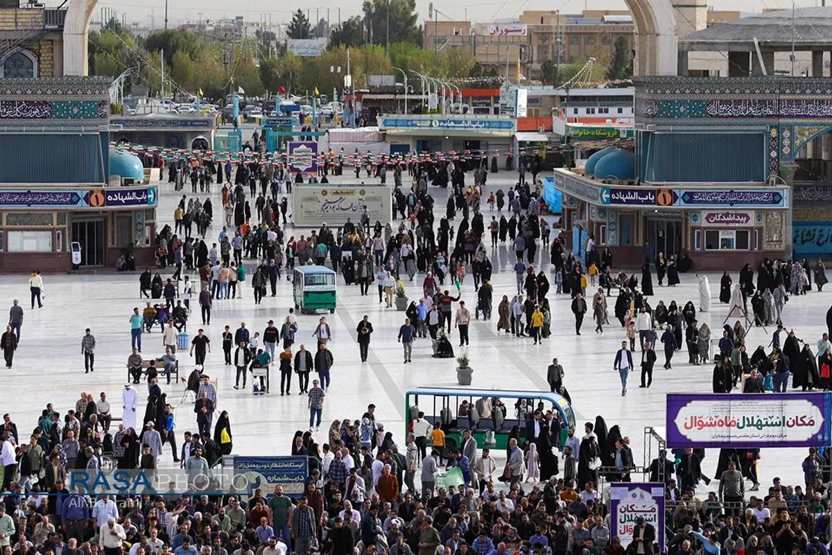 اقامه نماز عید سعید فطر در مسجد مقدس جمکران