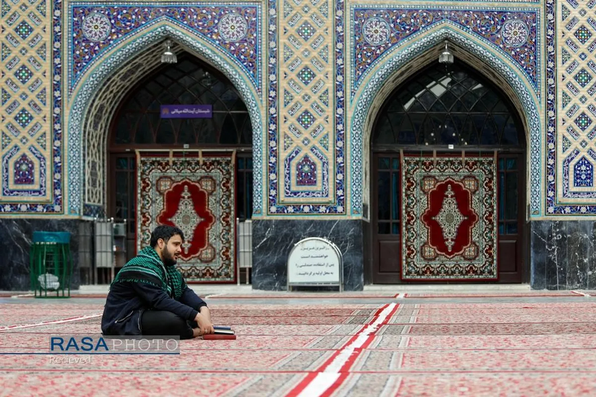 اعتکاف در حرم مطهر رضوی
