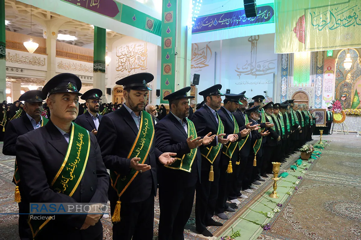 آیین آغاز جشن&zwnj;های دهه کرامت در حرم حضرت معصومه (سلام الله علیها)