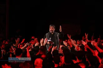 شب هشتم محرم ۱۴۴۶ در هیئت فاطمیون قم