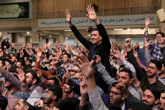 دیدار رمضانی دانشجویان با رهبر معظم انقلاب اسلامی