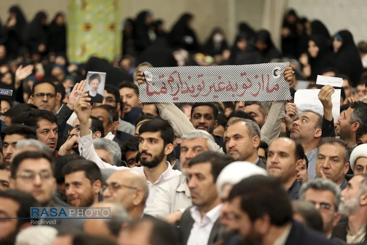دیدار معلمان با رهبر معظم انقلاب