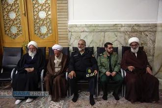 گرامیداشت فرماندهان شهید حزب&zwnj;الله در حرم بانوی کرامت