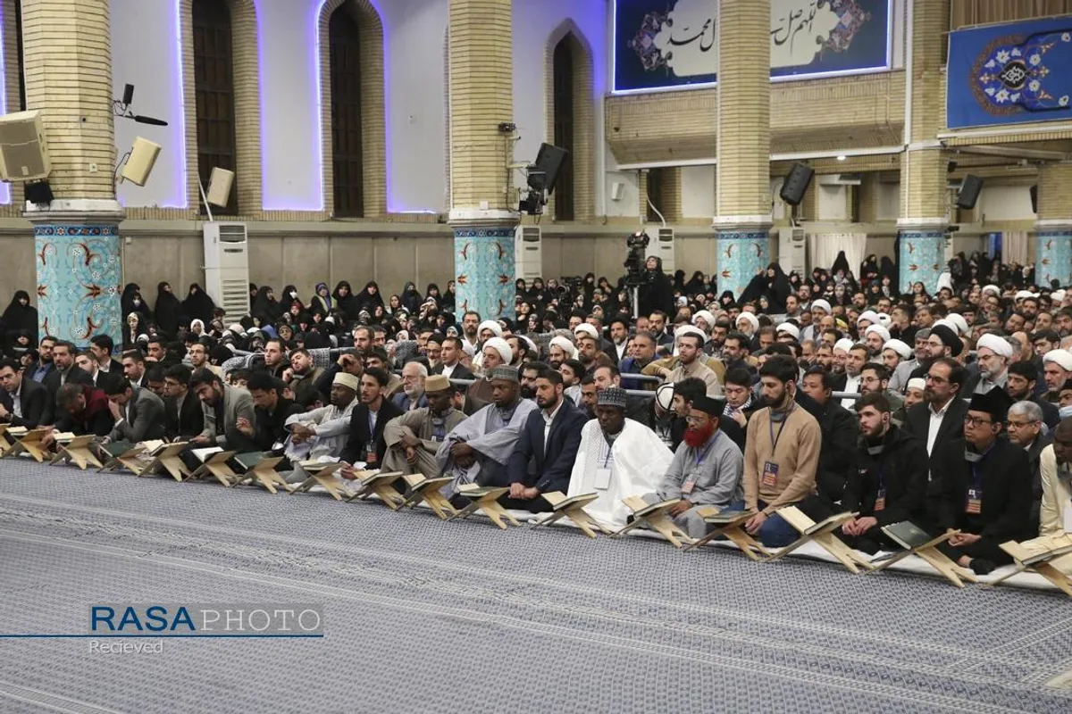 دیدار شرکت&zwnj;کنندگان در مسابقات بین&zwnj;المللی قرآن با رهبر انقلاب