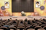 مراسم تکریم مدیر جامعة الزهرا