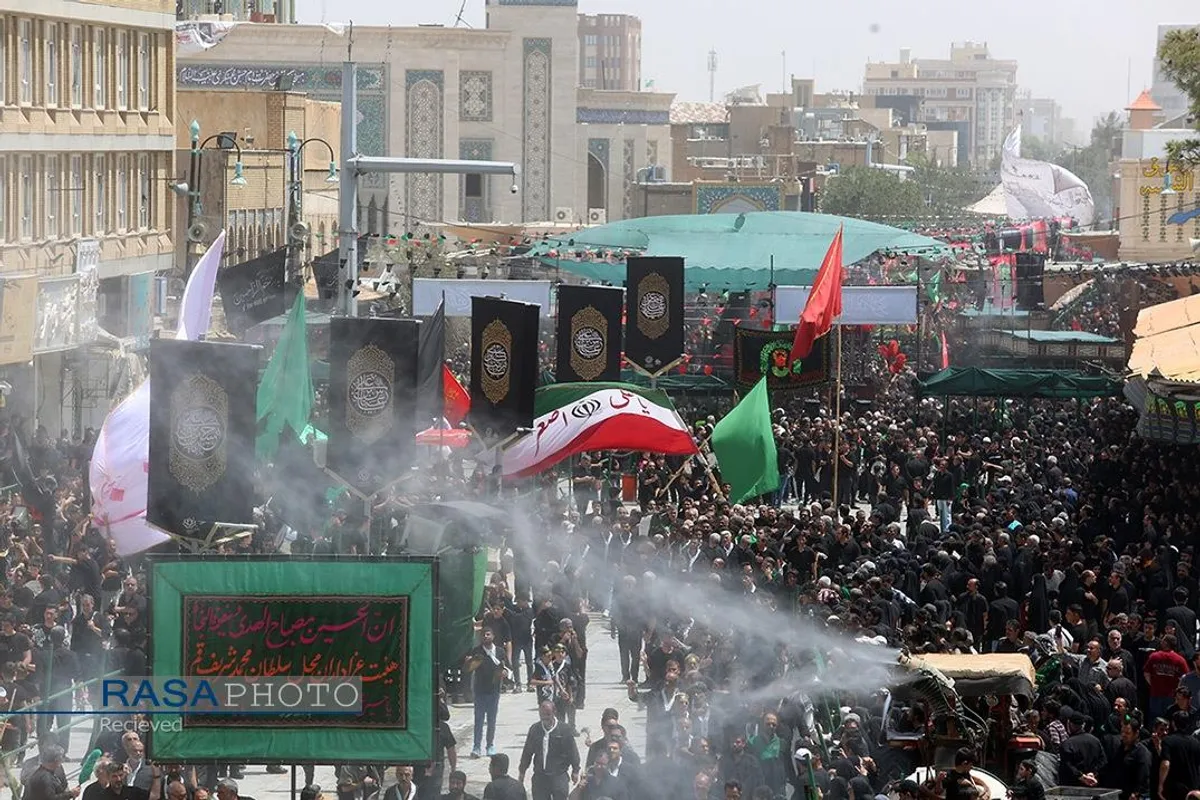 عزاداری روز عاشورا در حرم مطهر کریمه اهلبیت (علیهم&zwnj;السلام)