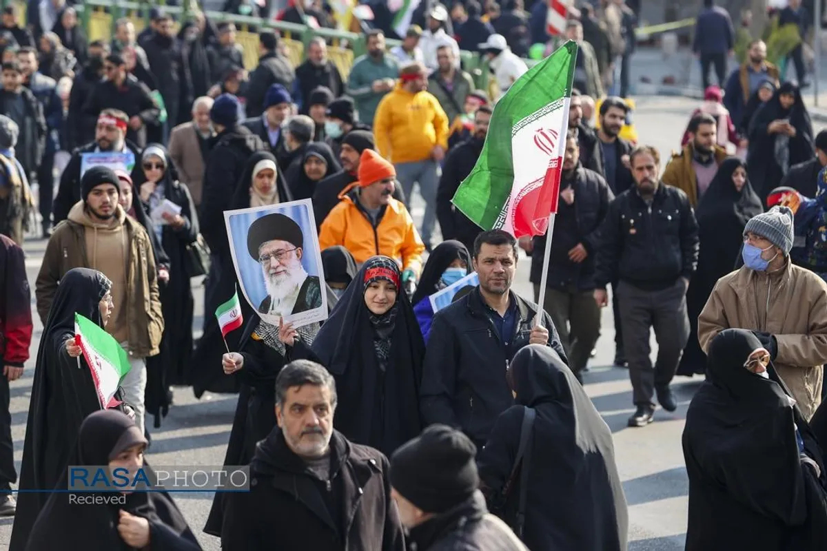 راهپیمایی سالروز پیروزی انقلاب اسلامی در تهران