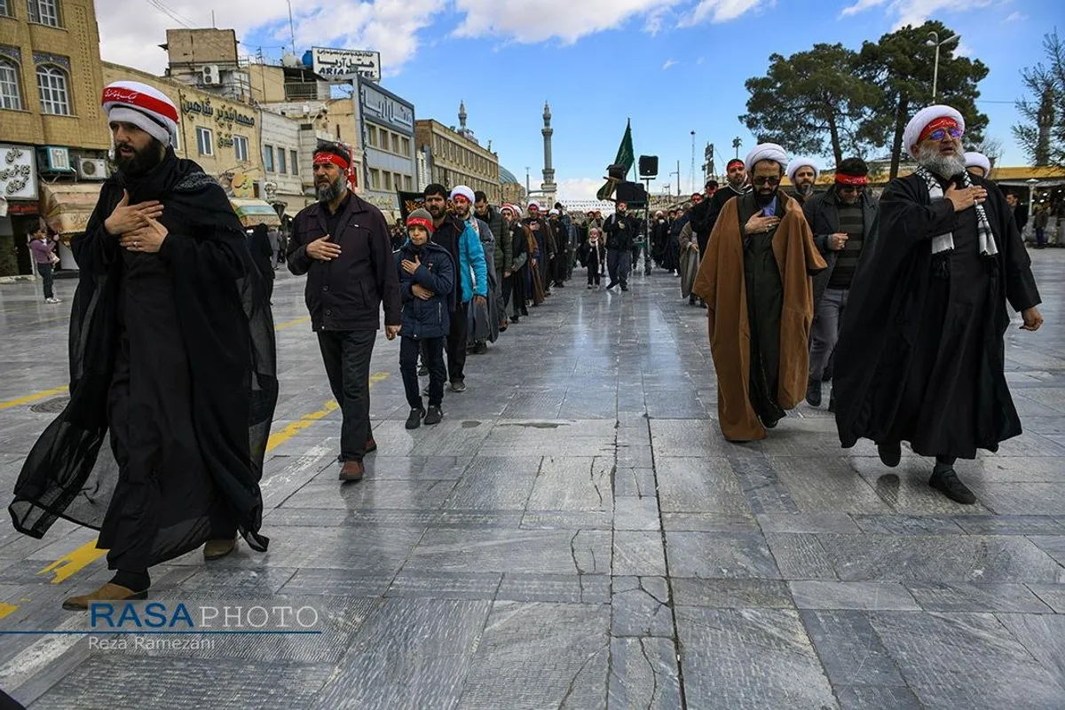 عزاداری روز شهادت حضرت امام موسی کاظم (علیه&zwnj;السلام) در حرم بانوی کرامت