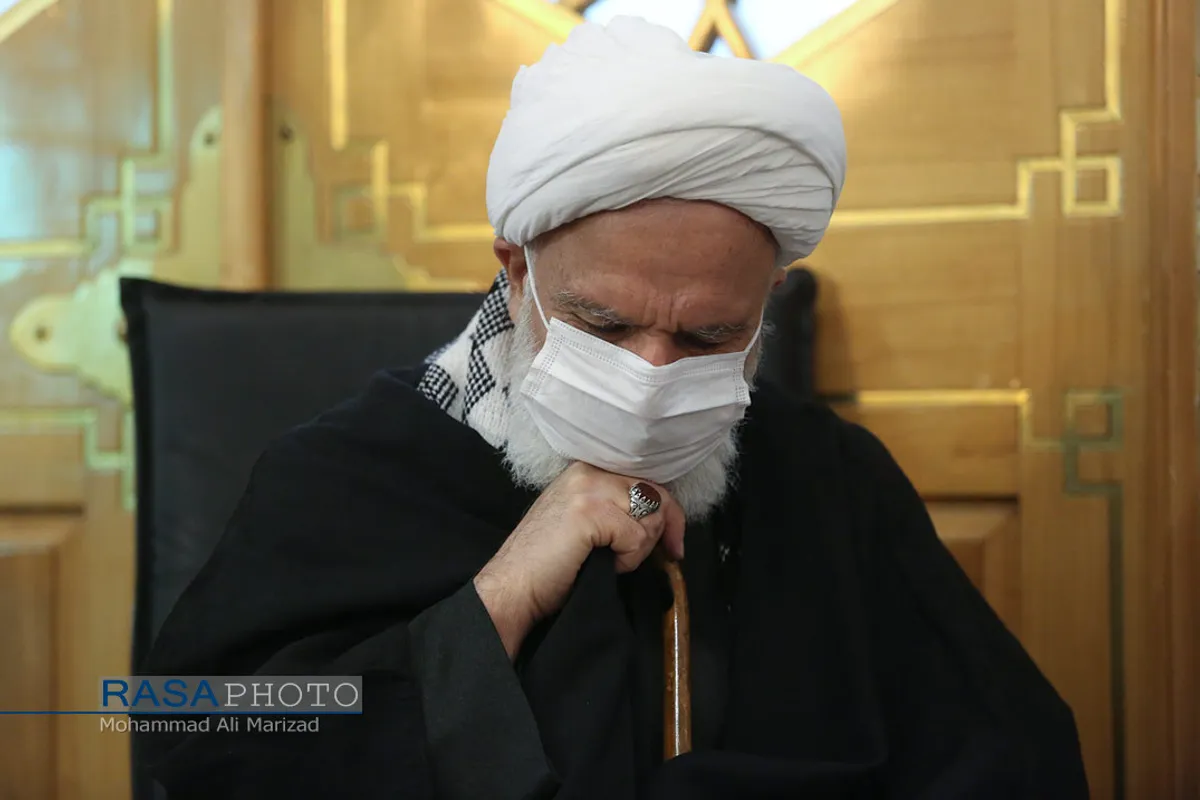 آیت الله محمدی عراقی | مراسم بزرگداشت هفتمین شب ارتحال علامه مصباح یزدی در حرم کریمه اهلبیت (ع)