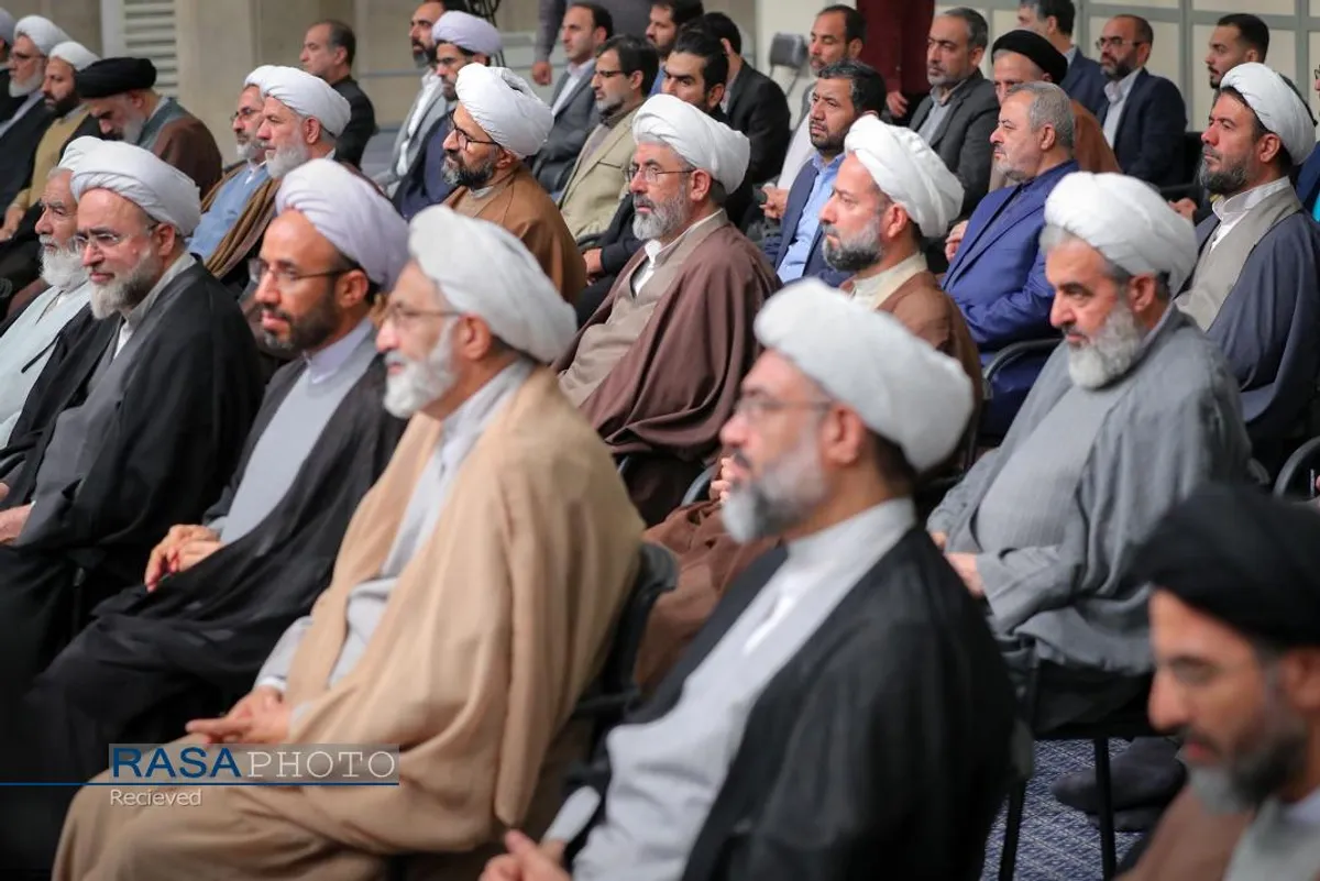 دیدار اعضای ستاد برگزاری کنگره بین&zwnj;المللی بزرگداشت علامه طباطبائی با رهبر انقلاب