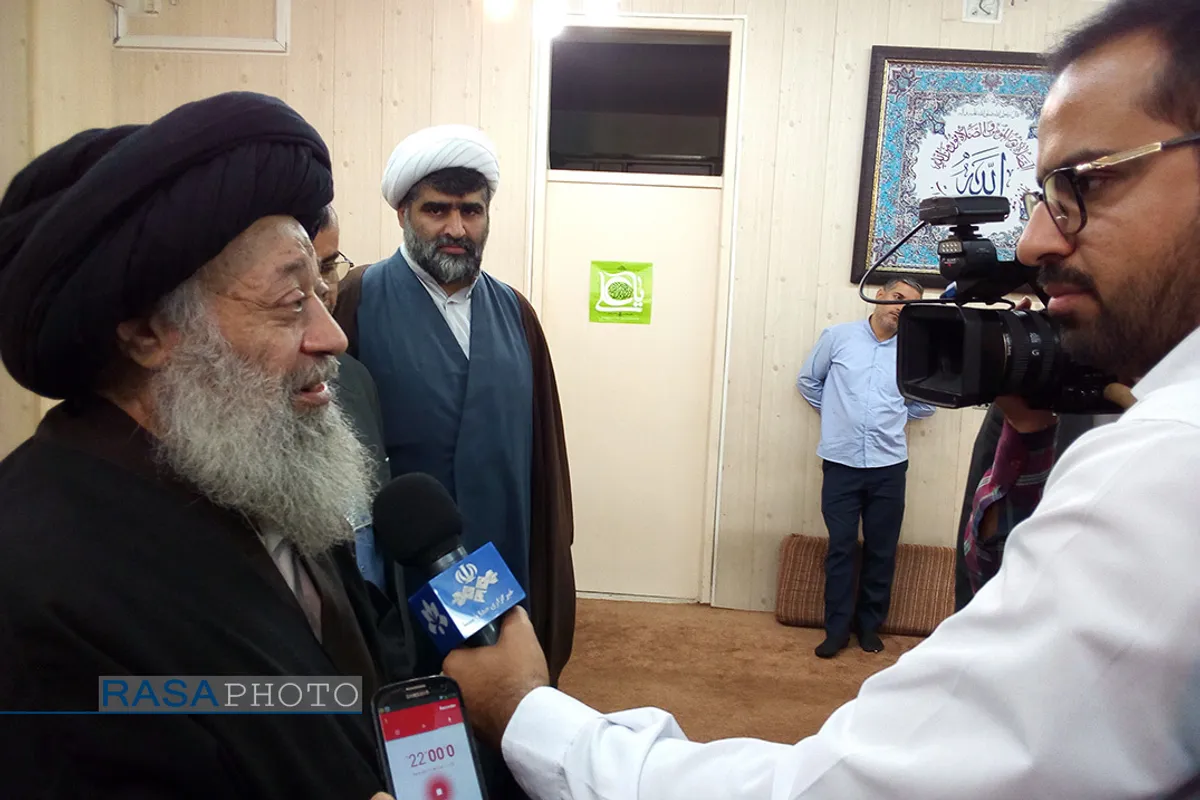 اهواز | مشارکت آیت الله موسوی جزایری در انتخابات