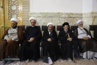 مراسم بزرگداشت شهدای خدمت در حرم حضرت معصومه (سلام&zwnj;الله&zwnj;علیها)