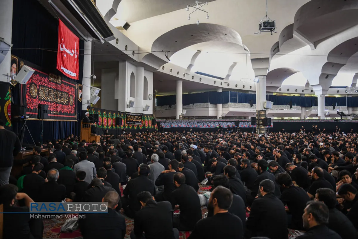 عزاداری روز هفتم محرم ۱۴۴۴ در هیئت کف العباس (ع) قم