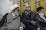 مراسم بزرگداشت چهلم شهیدان لاریجانی