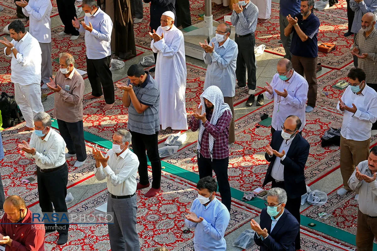 اقامه نماز عید سعید قربان در قم به امامت آیت الله سعیدی