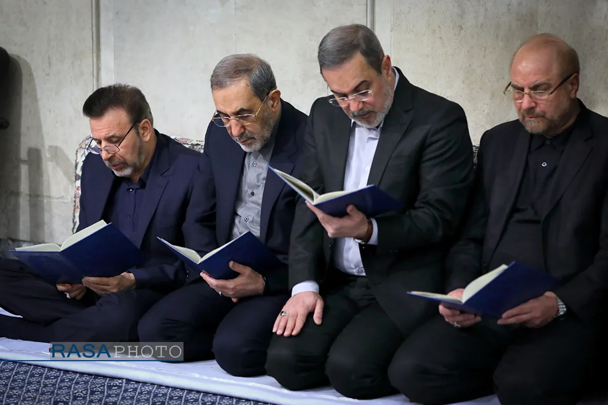 مراسم بزرگداشت آیت الله هاشمی شاهرودی در حسینیه امام خمینی ره