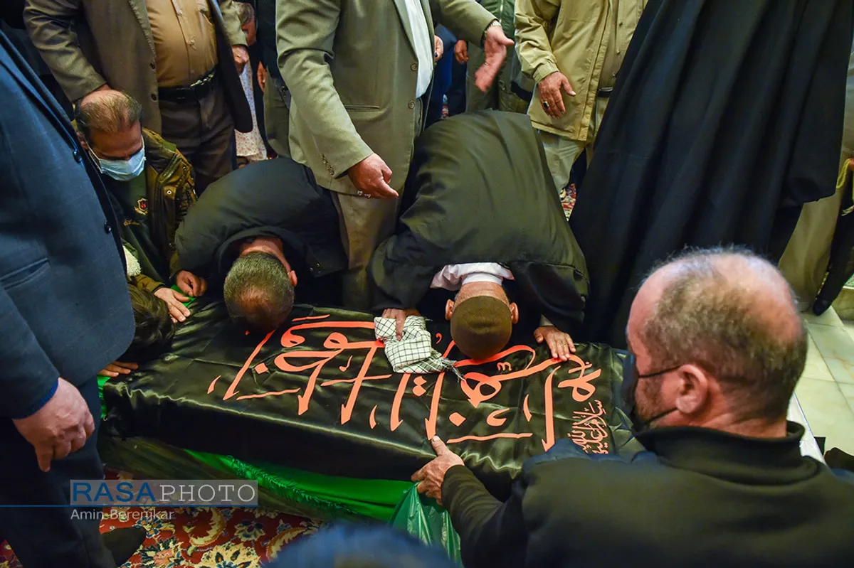 تشییع پیکر شهید علی&zwnj;اکبر رنجبر در شیراز&lrm;&lrm;