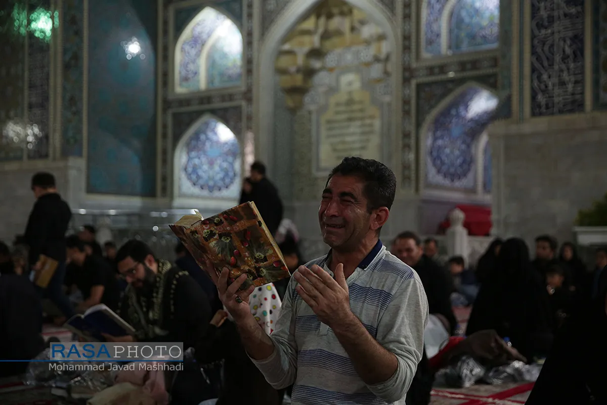 احیاء شب بیست و یکم ماه مبارک رمضان در حرم مطهر امام رضا (علیه السلام)