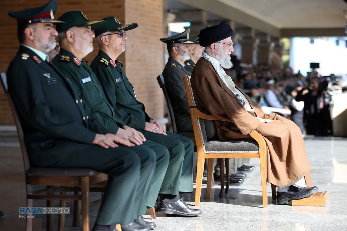 مراسم مشترک دانش&zwnj;آموختگی دانشگاه&zwnj;های افسری با حضور فرمانده کل قوا