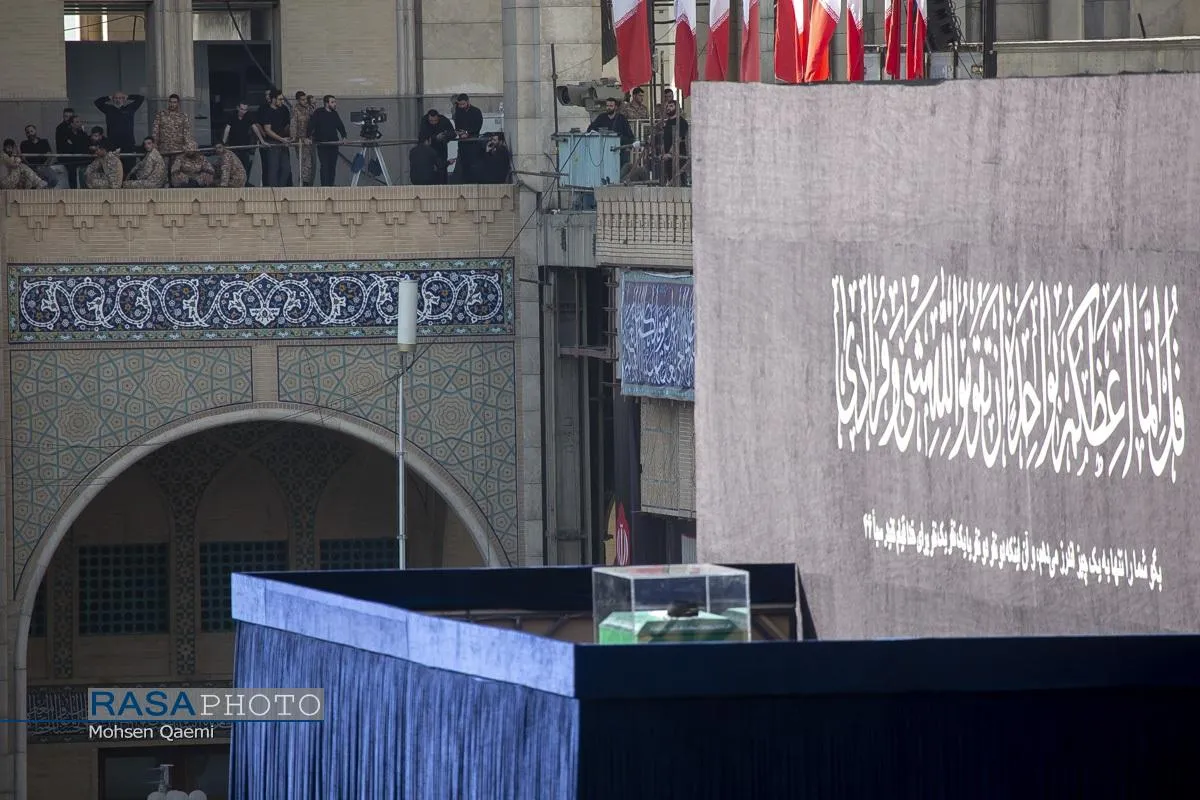 مراسم وداع بار رهبر شهید انقلاب
