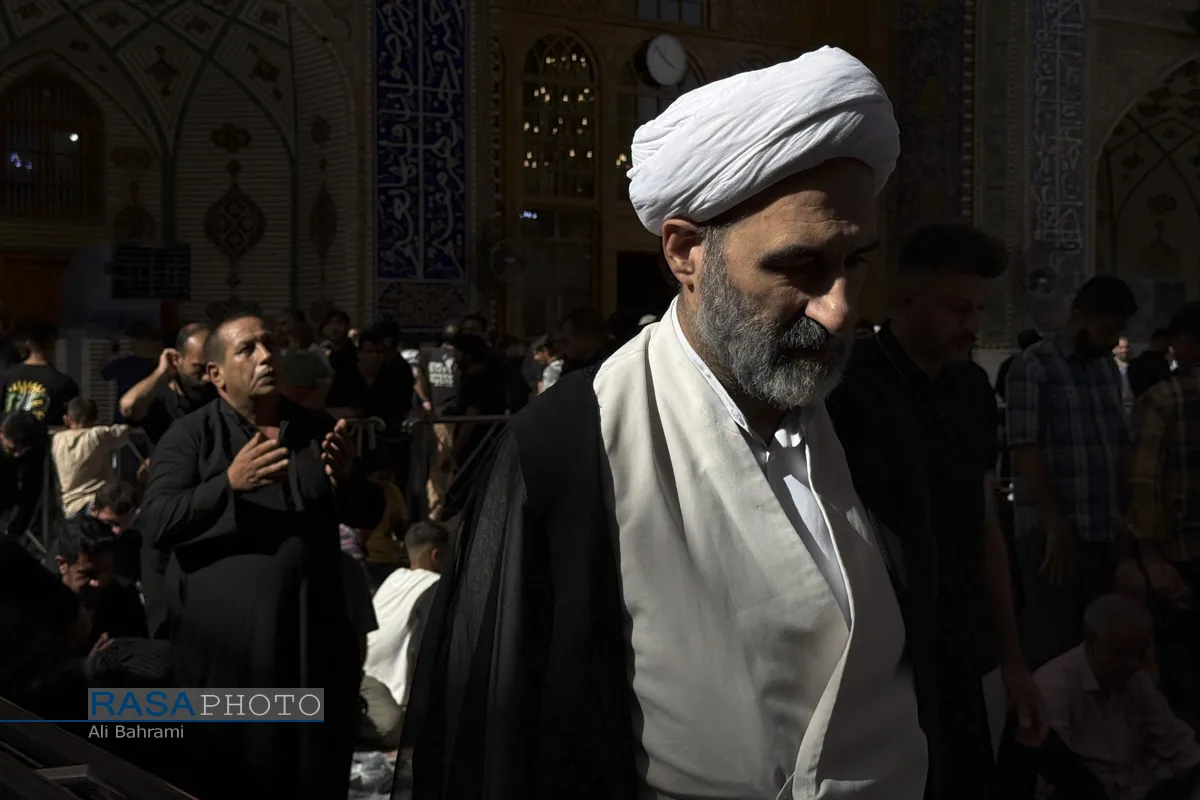 حرم حضرت امام امیرالمؤمنین (ع) در آستانه اربعین حسینی
