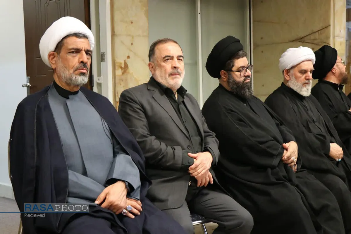 مراسم عزاداری تاسوعای حسینی در بیت حضرت آیت الله نوری همدانی