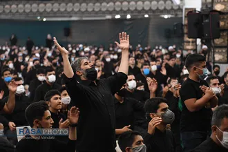 مراسم عزاداری هیئت کف العباس&zwnj;(ع) قم با رعایت پروتکل&zwnj;های بهداشتی
