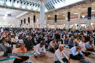 مراسم شام رحلت بنیانگذار انقلاب اسلامی در حرم حضرت معصومه (سلام&zwnj;الله&zwnj;علیها)