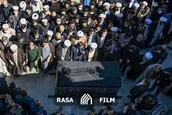 اقامه نماز بر پیکر آیت الله علوی گرگانی